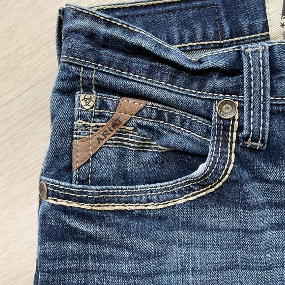 Ariat M4 Low Rise Bootcut Jeans Dark Wash Denali 29 x 34 - Picture 3 of 15